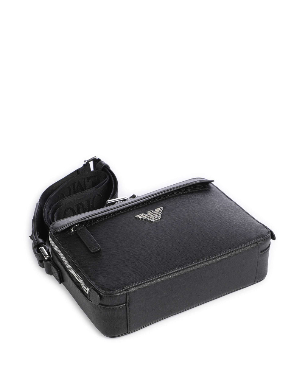 Emporio Armani Business Regenerated Crossbody bag black beauty
