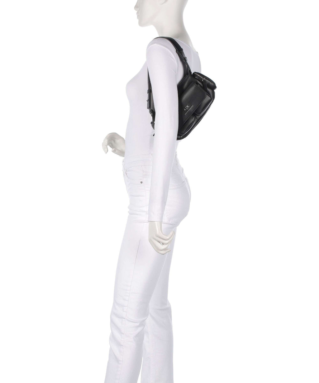 Armani Exchange Rachel S Shoulder bag black