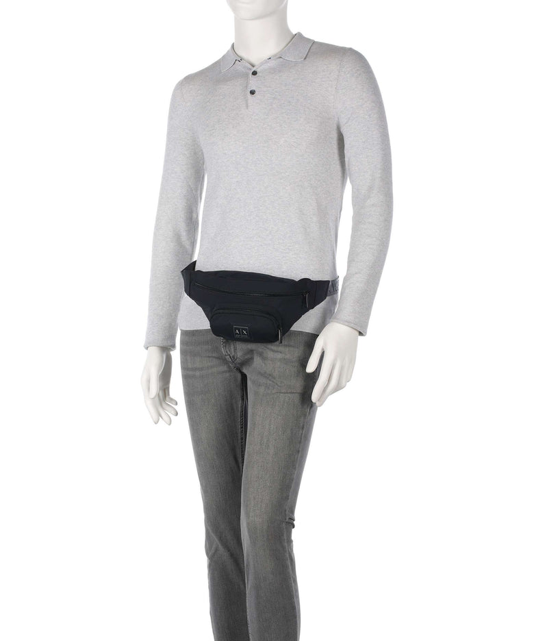 Armani Exchange Blue Edition Belt bag deep navy