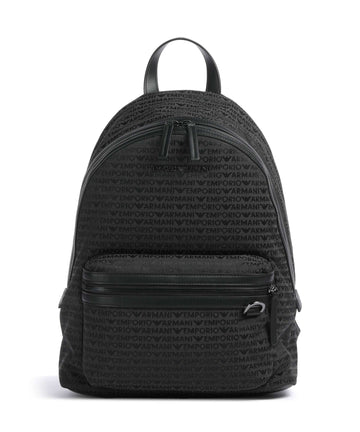 Emporio Armani Logo Jacquard Rygsæk bristol black