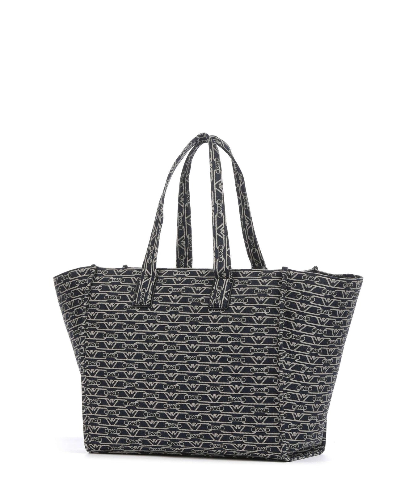 Emporio Armani La Gio Tote bag blu/ecru