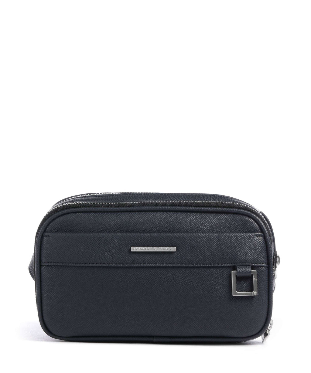 Armani Exchange New York Belt bag navy salute