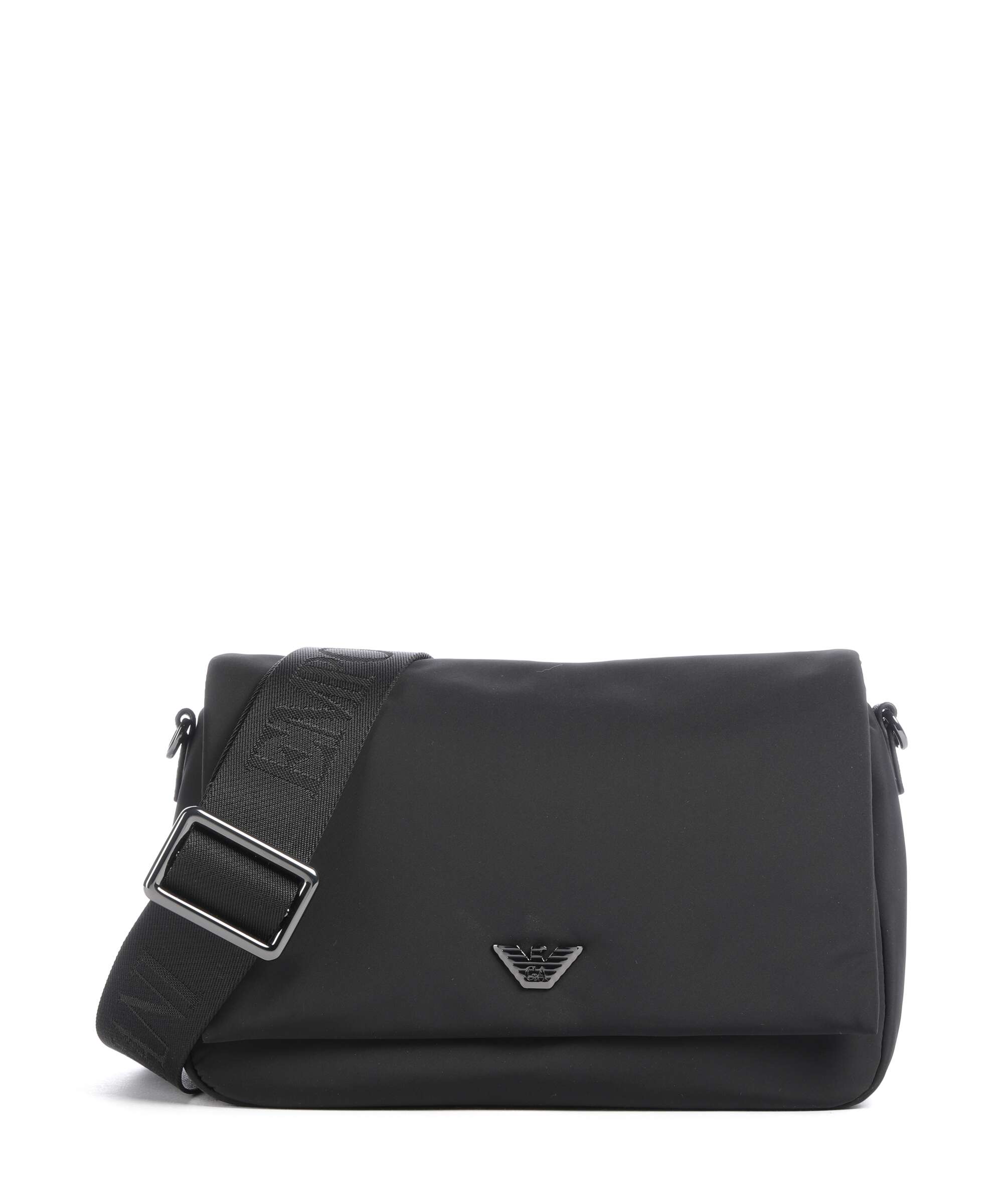 Emporio Armani Nylon Recycled Crossbody bag black beauty