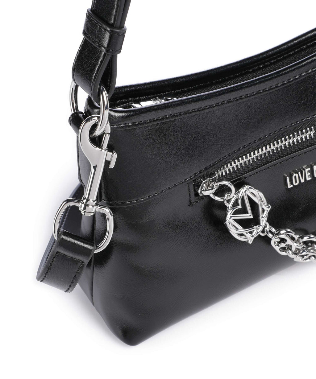 Love Moschino Urban Chains Shoulder bag black/black