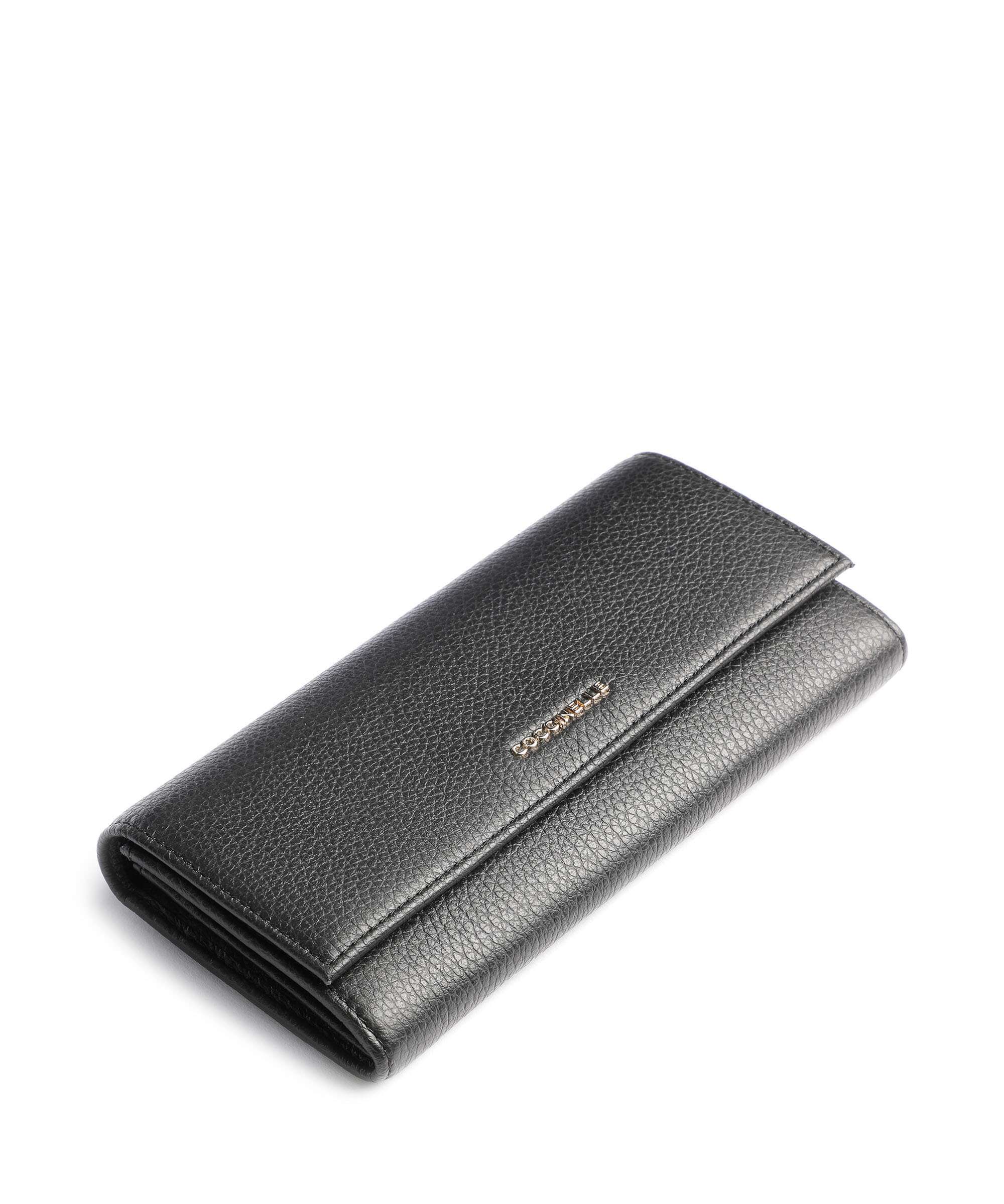 Coccinelle Metallic Soft RFID Wallet noir