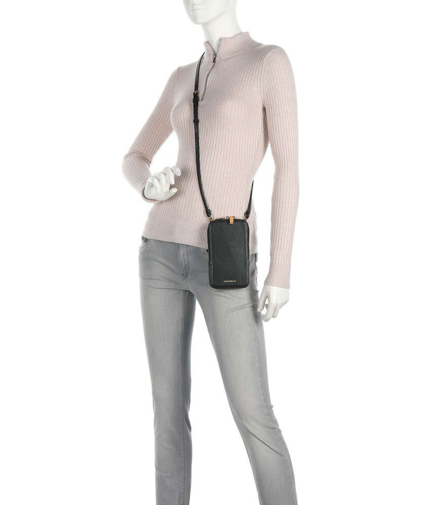 Coccinelle Flor Phone bag noir