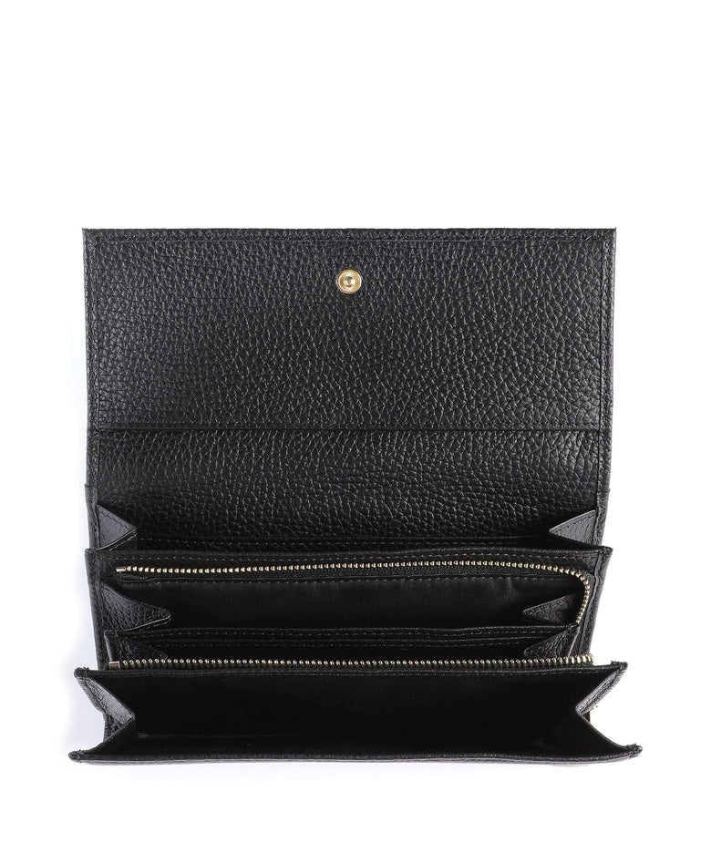 Coccinelle Metallic Soft Wallet noir