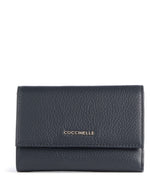Coccinelle Metallic Soft RFID Pung midnight blue