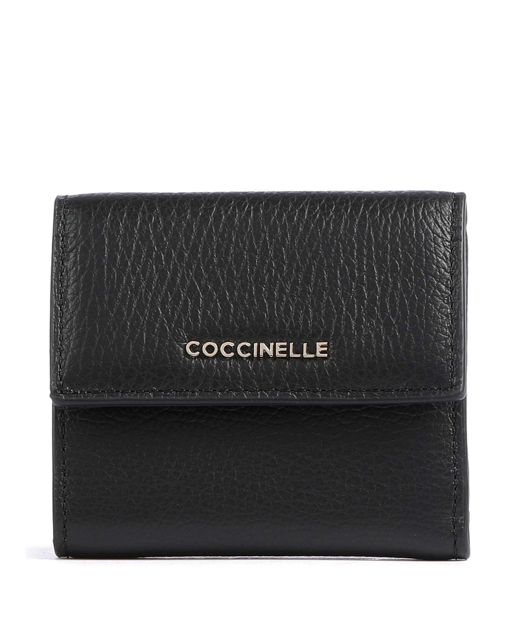 Coccinelle Metallic Soft RFID Wallet noir