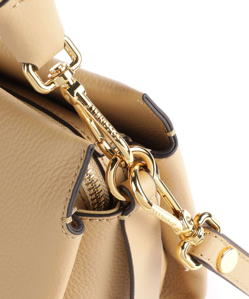 Coccinelle Boheme Grana Double Handbag fresh beige/sunrise