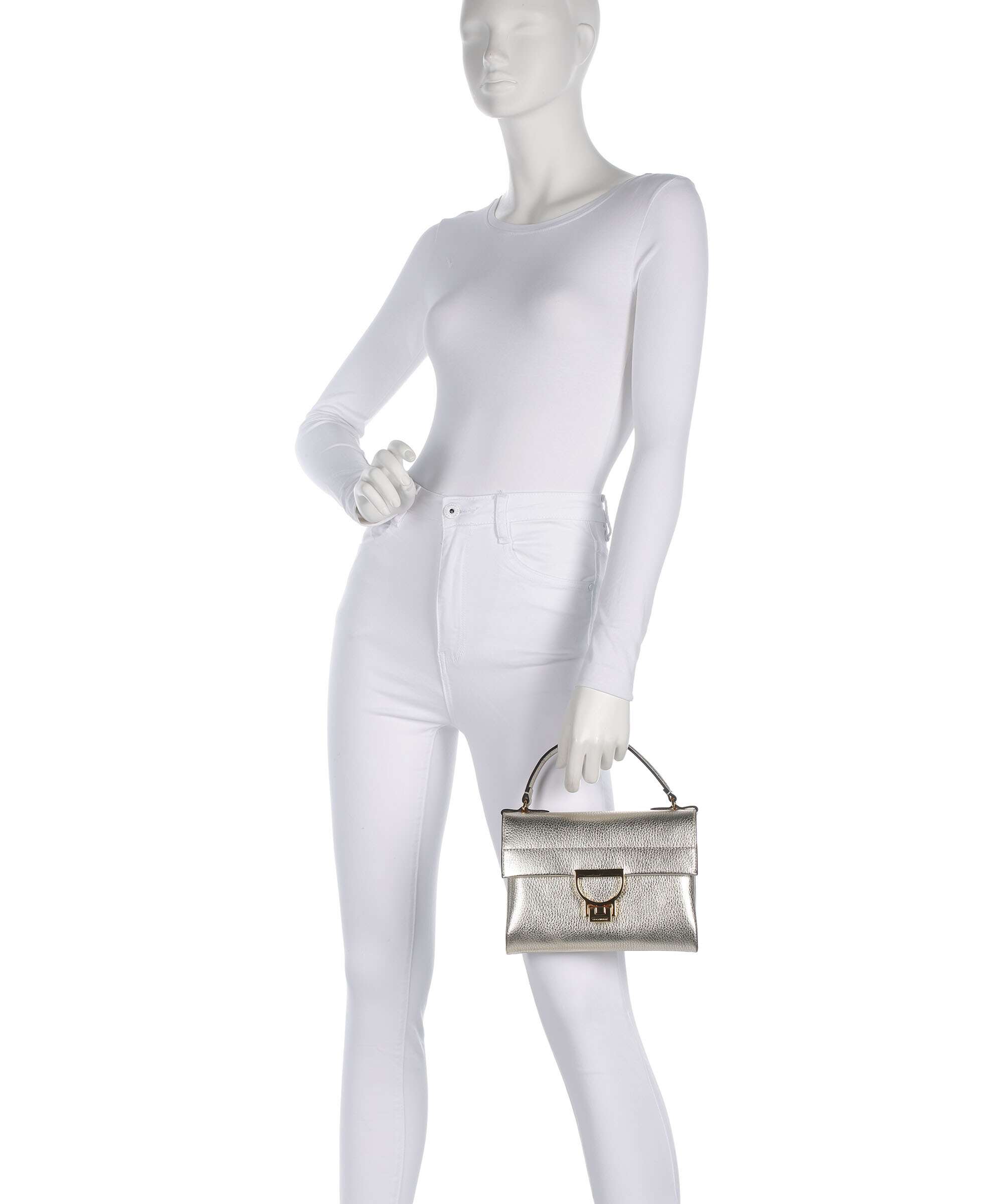 Coccinelle Arlettis Handbag pale gold