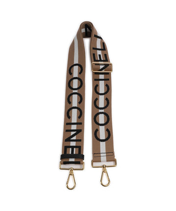 Coccinelle Nastro Signature Skulderrem multicolour/natural/noir
