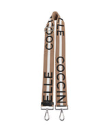 Coccinelle Nastro Signature Skulderrem multicolour/natural/noir