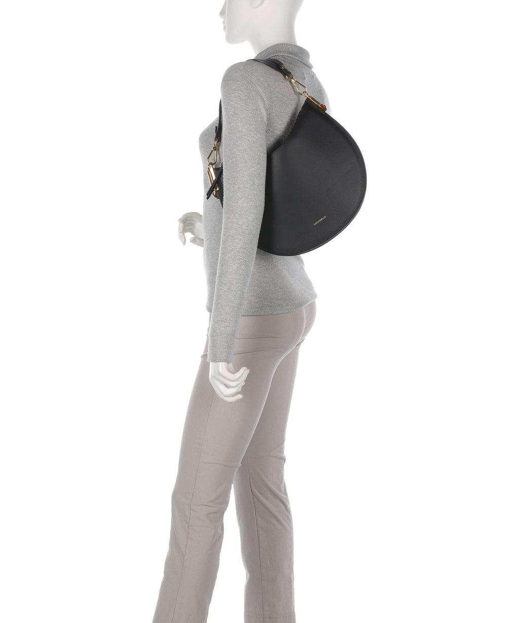 Coccinelle Sunup Hobo bag noir/cuir