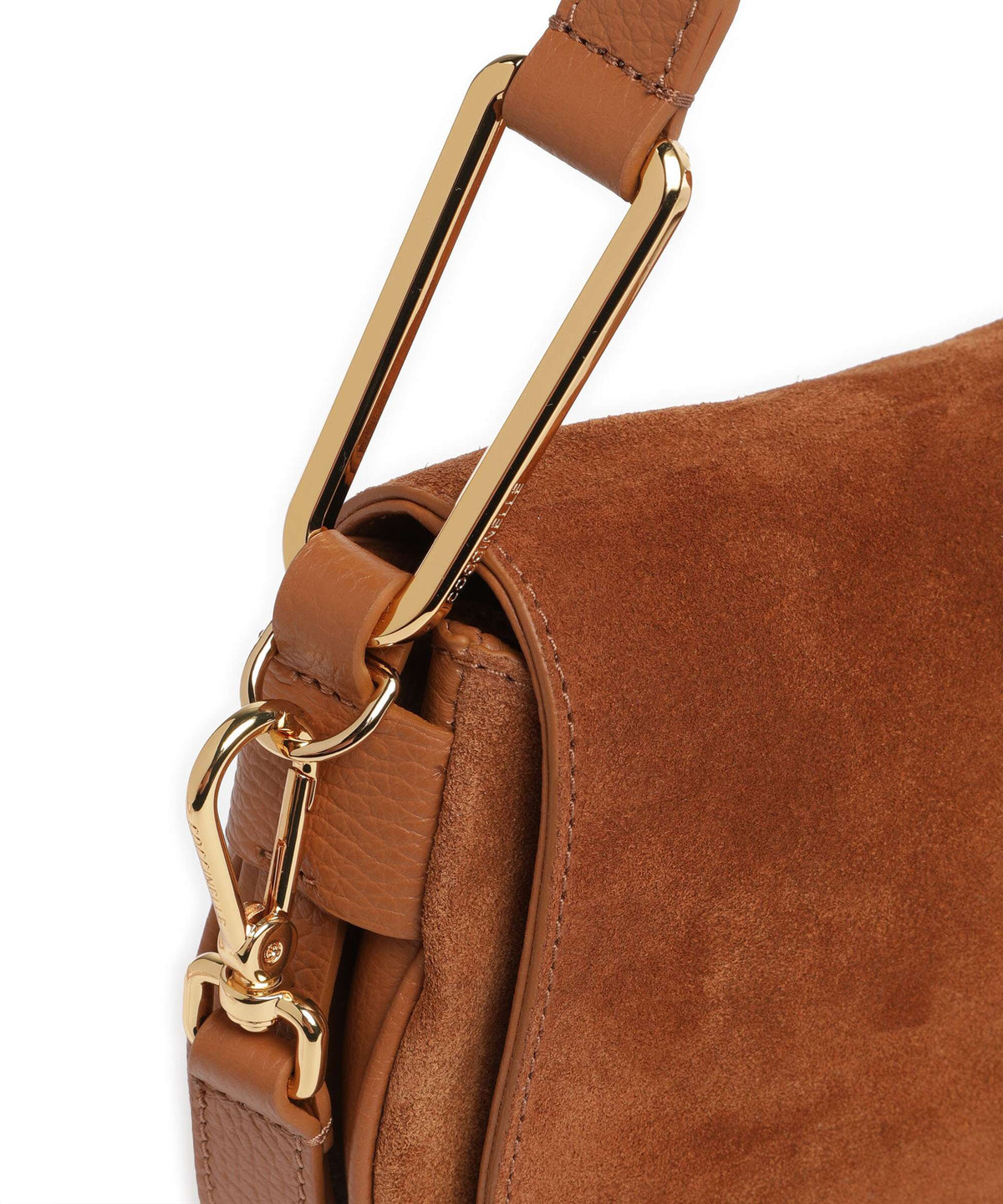 Coccinelle Magie Suede Shoulder bag cuir