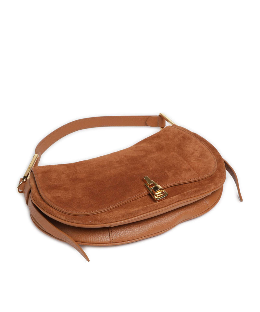 Coccinelle Magie Suede Shoulder bag cuir