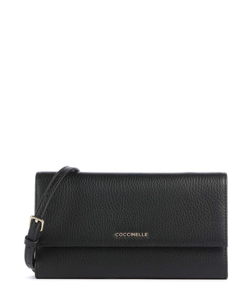 Coccinelle Metallic Soft Pung noir