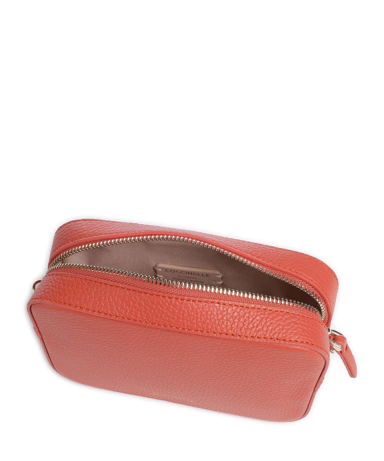 Coccinelle Tebe Crossbody bag grenadine red