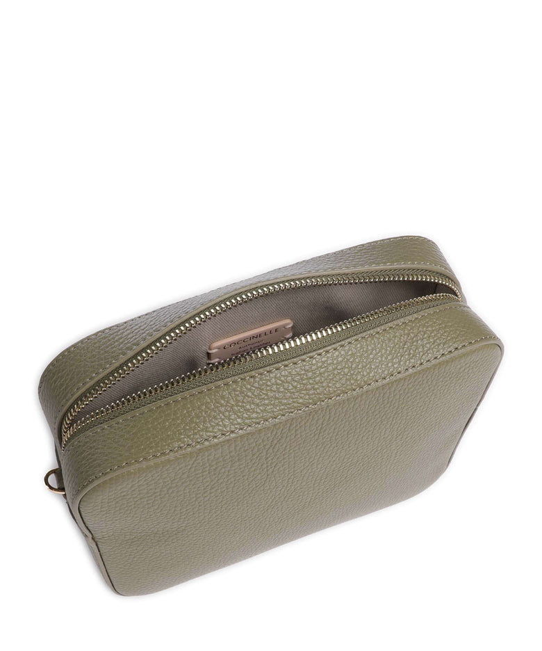 Coccinelle Tebe Crossbody bag laurel green