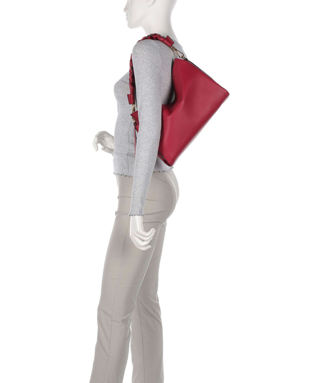 Coccinelle Boheme Grana Double Hobo bag sangria/skin