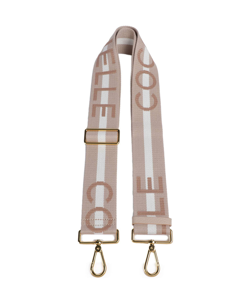 Coccinelle Nastro Signature Bag strap multicolour/rosette