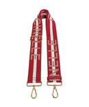 Coccinelle Nastro Signature Skulderrem multicolour/sangria