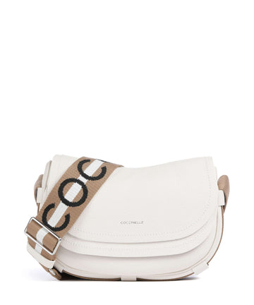 Coccinelle Raquel Crossover taske blanco/skin