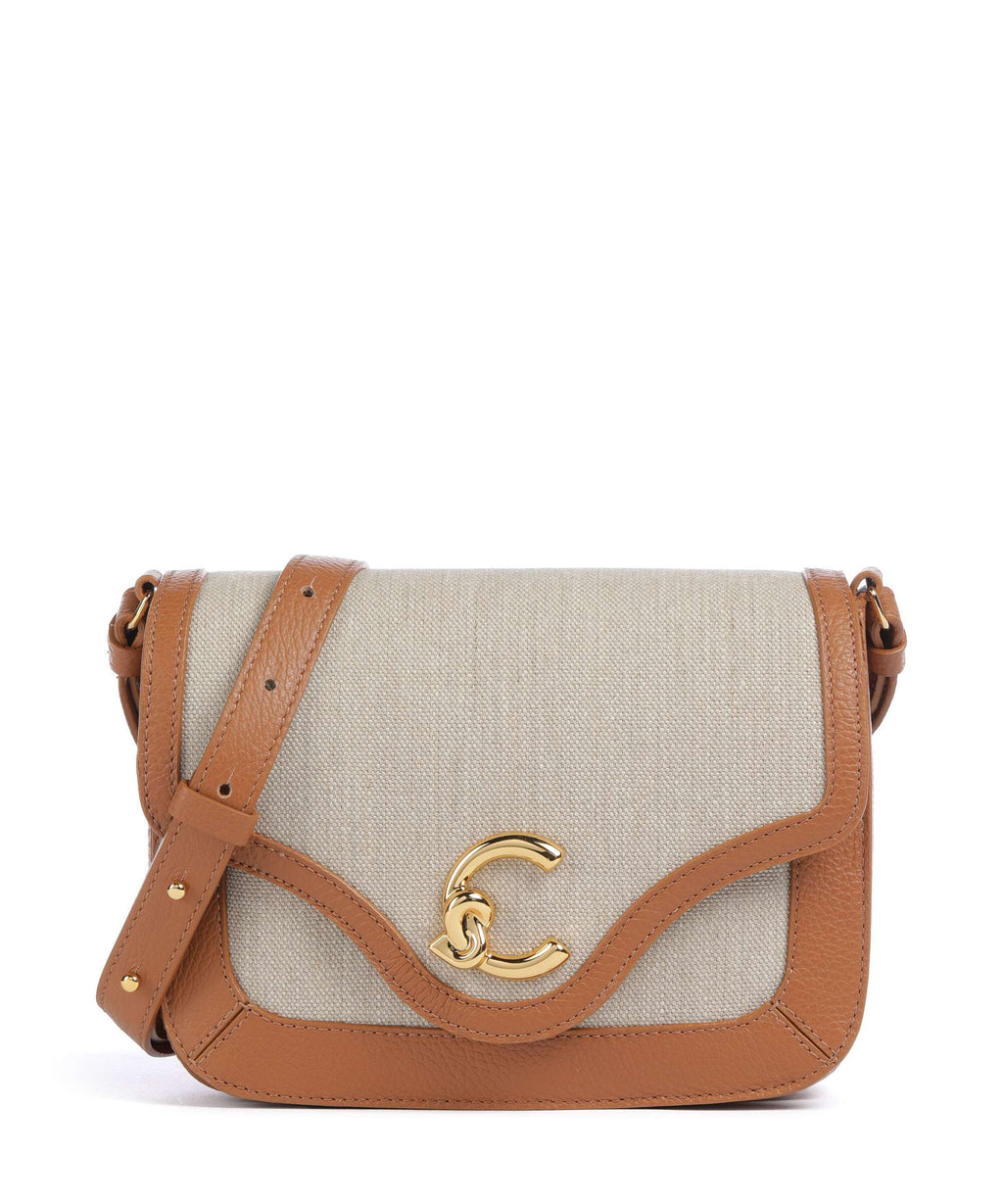 Coccinelle C-Me Crossbody bag natural/cuir
