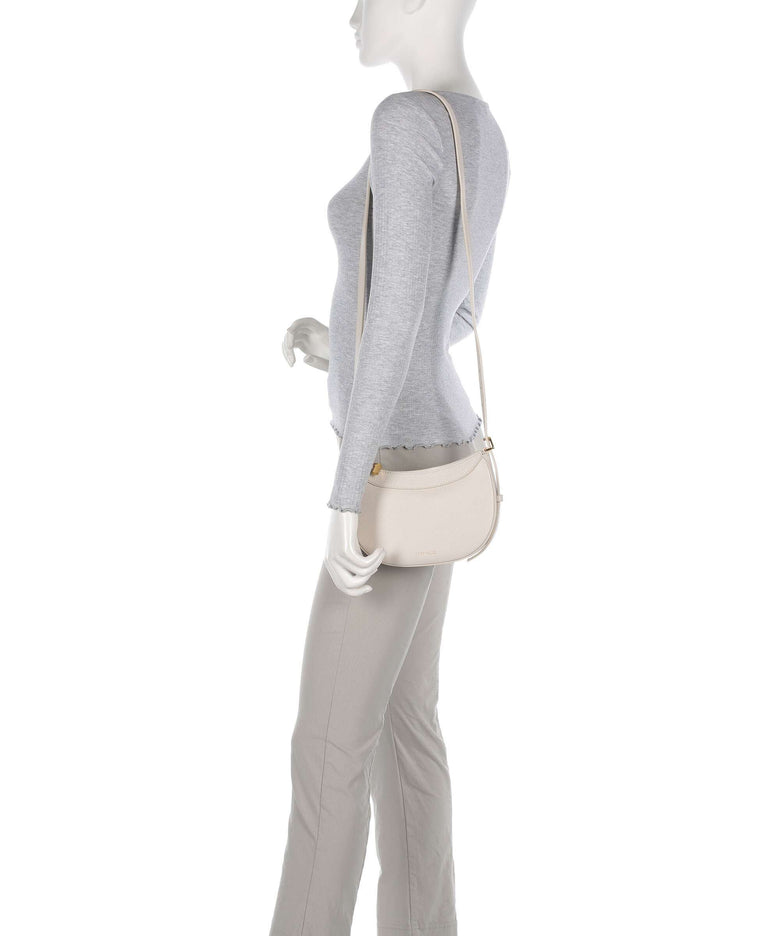 Coccinelle Whisper Crossbody bag lambskin white