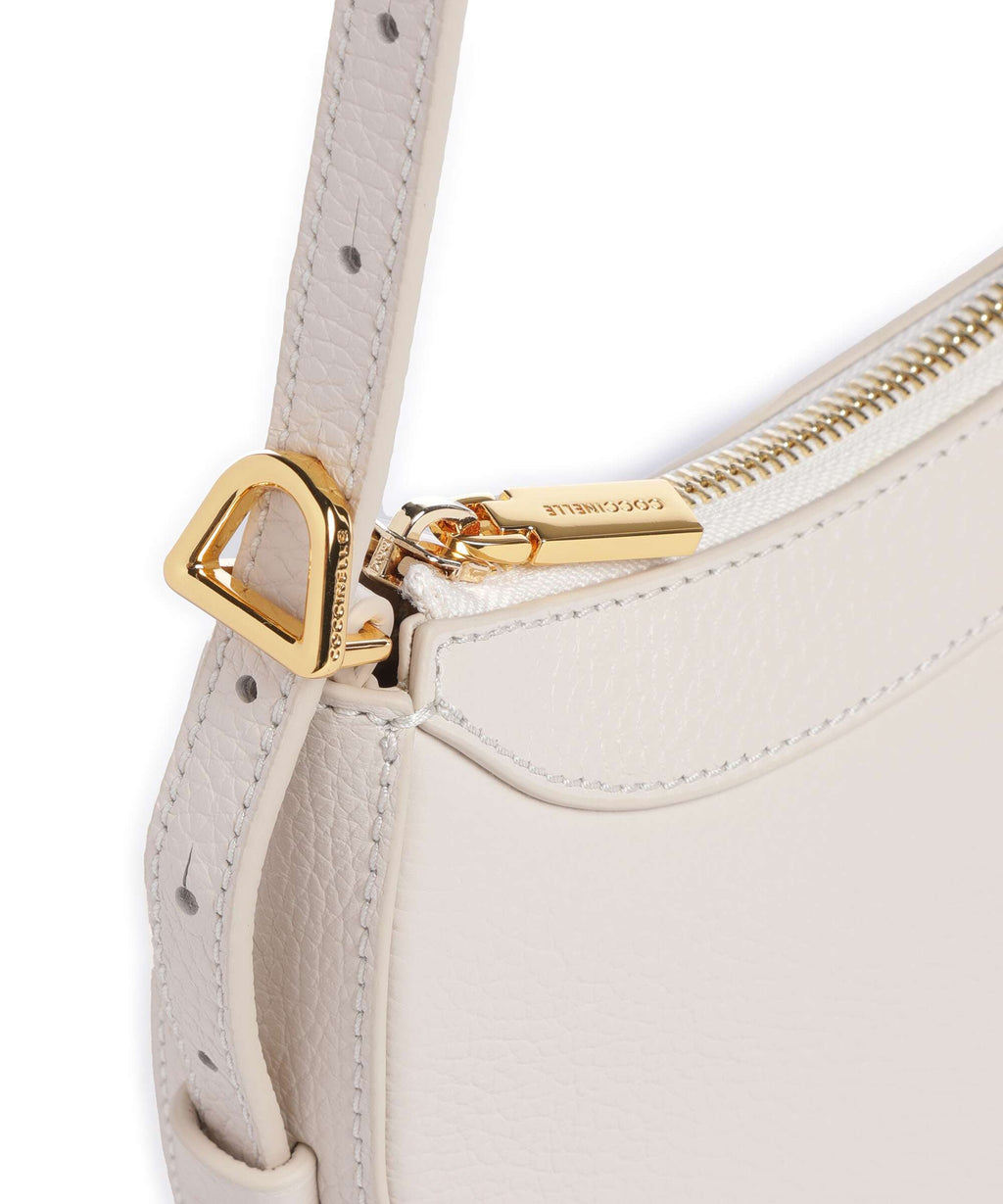 Coccinelle Whisper Crossbody bag lambskin white