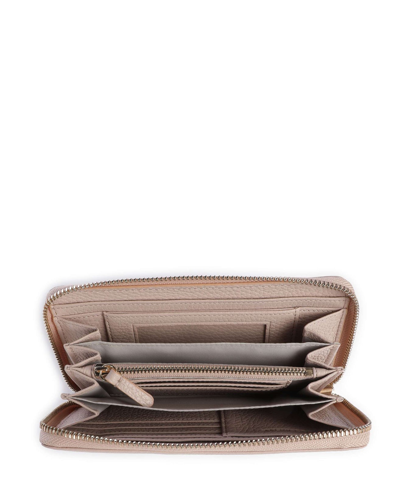 Coccinelle Metallic Soft Wallet rosette
