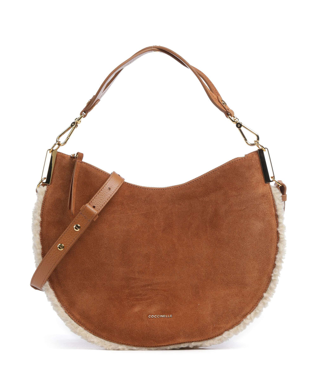 Coccinelle Sunup Hobo bag natural/cuir