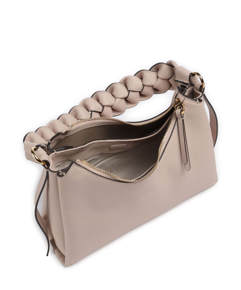 Coccinelle Boheme Grana Double Shoulder bag rosette/warm taupe