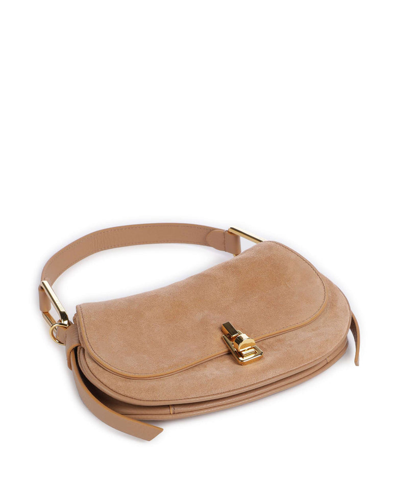 Coccinelle Magie Suede Shoulder bag skin