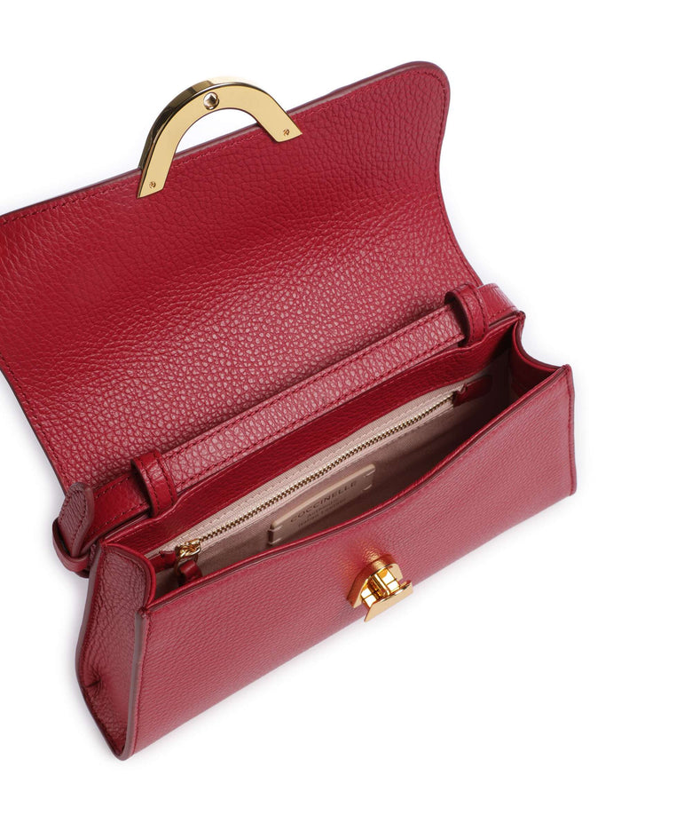 Coccinelle Dew Shoulder bag sangria