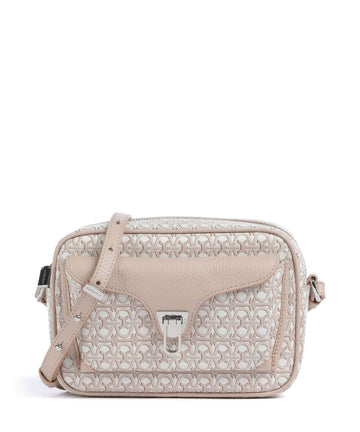 Coccinelle Beat Monogram Crossover taske multicolour/blanco/rosette