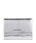 Coccinelle Metallic Smooth Metal Wallet silver