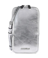 Coccinelle Flor Mobiltaske silver