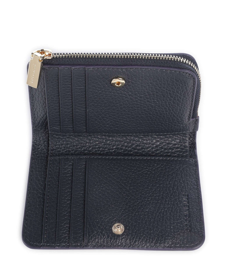 Coccinelle Metallic Soft RFID Wallet midnight blue