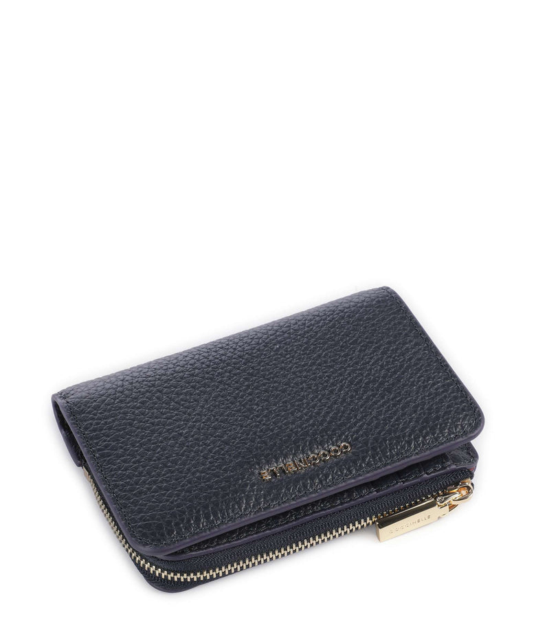 Coccinelle Metallic Soft RFID Wallet midnight blue