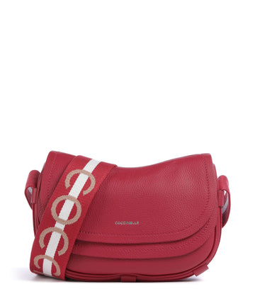 Coccinelle Raquel Crossover taske sangria/skin
