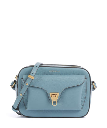 Coccinelle Beat Soft Crossover taske arctic blue