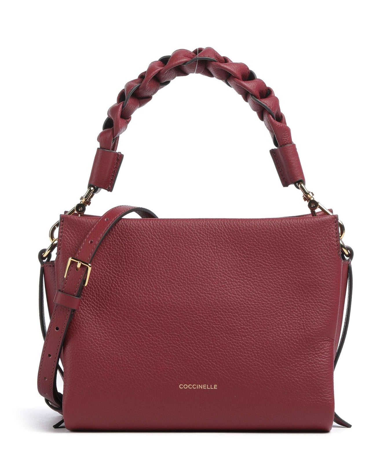 Coccinelle Boheme Grana Double Handbag ribes/prune