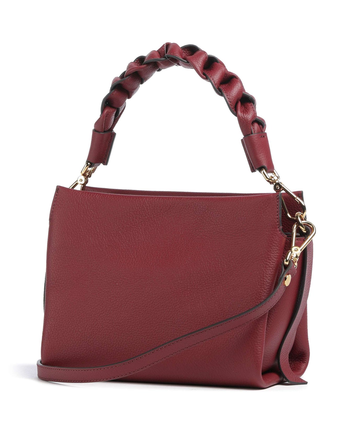 Coccinelle Boheme Grana Double Handbag ribes/prune