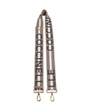 Coccinelle Nastro Signature Skulderrem multicolour/warm taupe