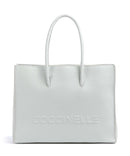 Coccinelle Myrtha Maxi Logo Shopper taske snow