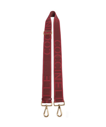 Coccinelle Nastro Signature Skulderrem ribes