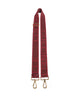 Coccinelle Nastro Signature Skulderrem ribes
