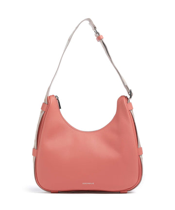 Coccinelle Raquel Skuldertaske pink clay/brunet