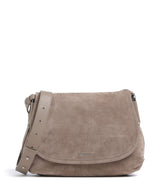 Coccinelle Rebekka Suede Skuldertaske warm taupe